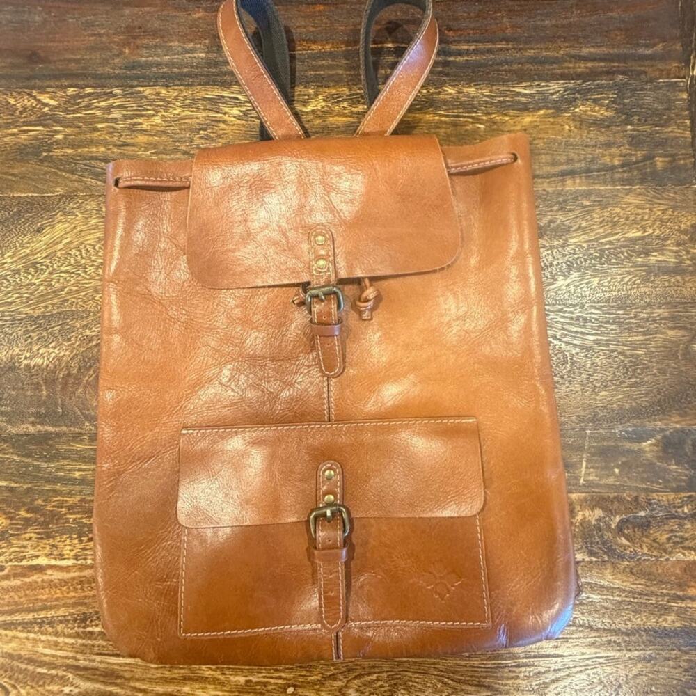 Rare Discontinued Patricia Nash Leather Backpack
